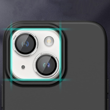 3mk Lens Protection Pro Handy-Objektivschutz für Apple iPhone 14 Plus Silber