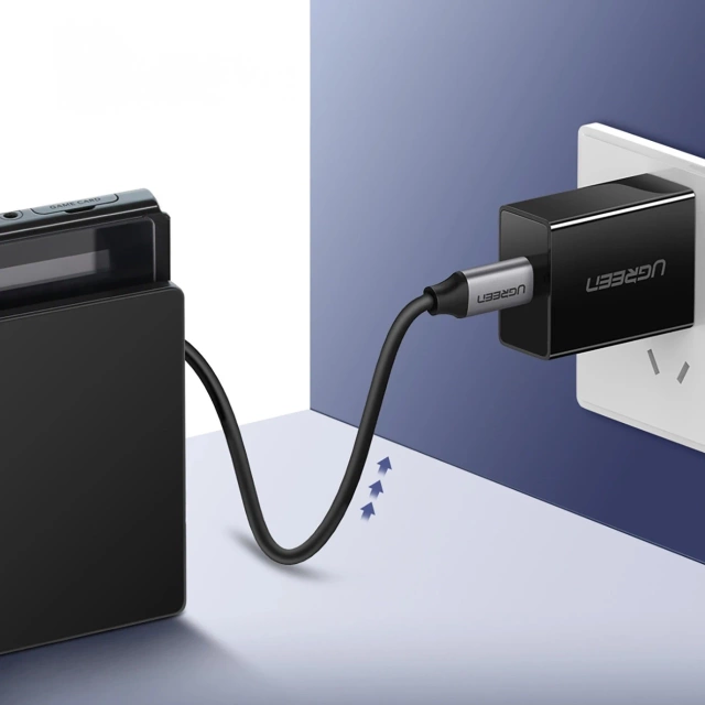 Kabel USB-C 3.1 1.5m Ugreen US161 50751 5Gbps 4K 30Hz Szary