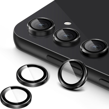 Sklo pro Samsung Galaxy S23 FE Camera Protector Lens 3mk Lens Protection Pro černý ochranný kryt