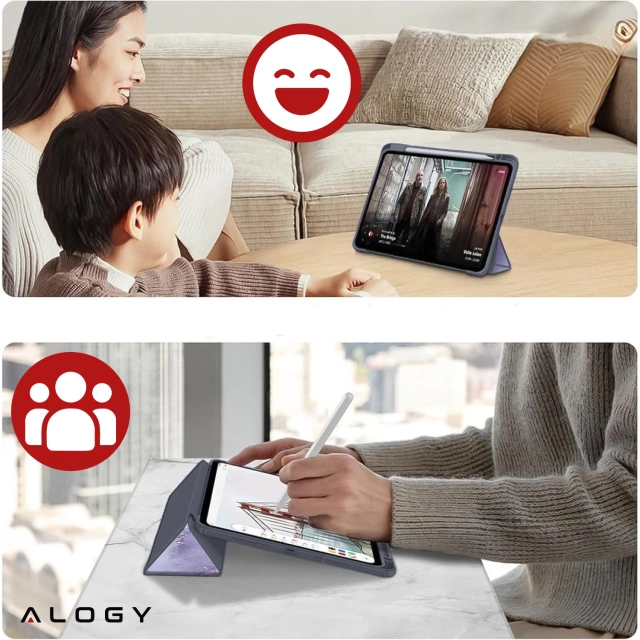 HUB splitter Alogy Adaptér pre počítačový notebook s USB-C na 3x USB-A 2.0 1x USB-A 3.0 sivý