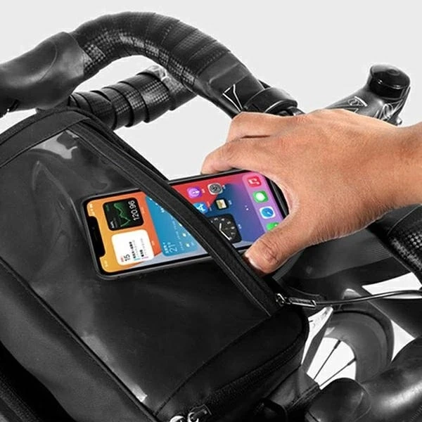 Torba na kierownicę rowerową Wildman 3L GS6 Wodoodporna do Smartfona