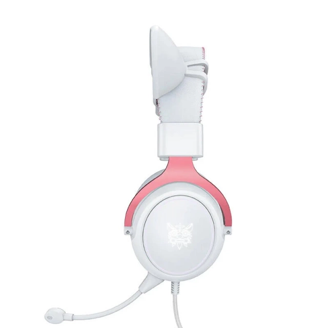 ONIKUMA X10 Gaming Headphones White/Pink/Cat Ears