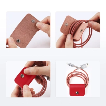 Dux Ducis Hivo Leather Flip Cover Originální kožená peněženka na karty a dokumenty iPhone 14 Hnědá