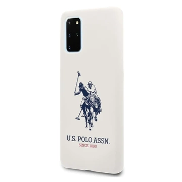 Чохол для телефону US Polo Silicone Collection Samsung Galaxy S20 Plus білий/білий