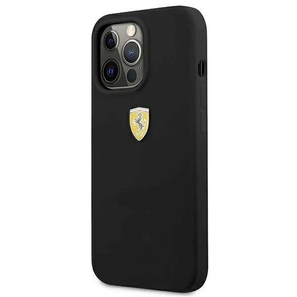 Чохол для Ferrari iPhone 13 Pro / 13 6.1" black/black hardcase Silicone