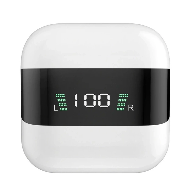 Słuchawki Dudao U15S dokanałowe TWS ze wskaźnikiem stanu naładowania biały (U15S)