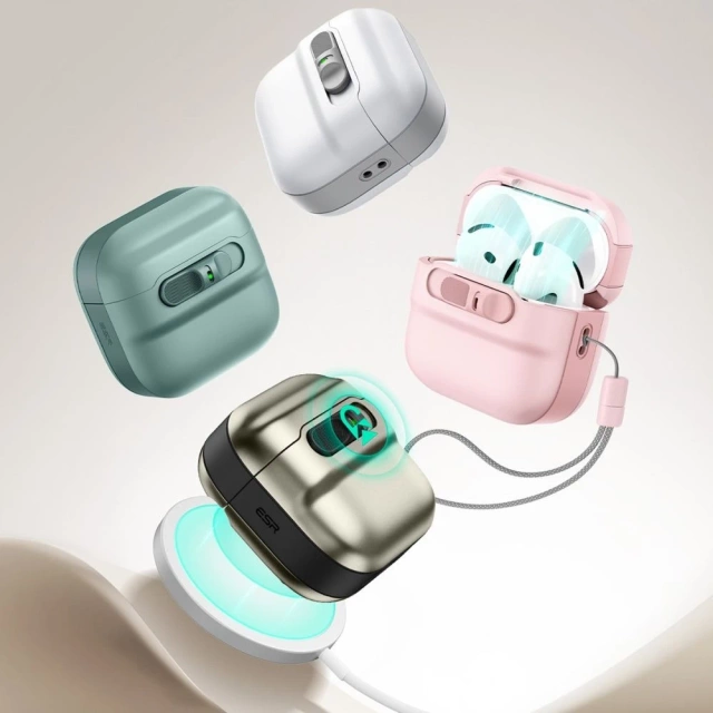 Etui ESR Pulse HaloLock MagSafe do AirPods 4 Różowe