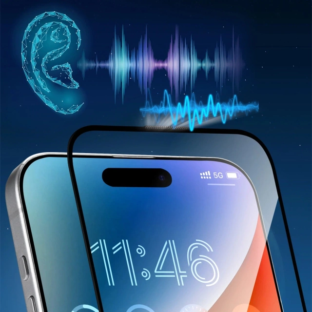 Gehärtetes Glas für iPhone 16 Pro Max Joyroom JR-MAR0318 mit Antireflexbeschichtung