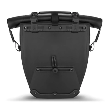 Wozinsky waterproof bicycle pannier bag 25l black (WBB24BK)