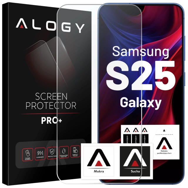 Tvrdené sklo pre Apple iPhone 16 Pro Max Screen Protector 9H Alogy Heavy Pro ™️