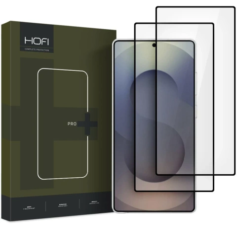Szkło Hartowane do Samsung Galaxy S25 Ultra Hofi Glass Pro+ 2-Pack Black 9H