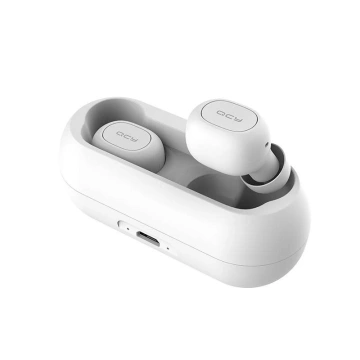 TWS QCY T1C headphones (white)