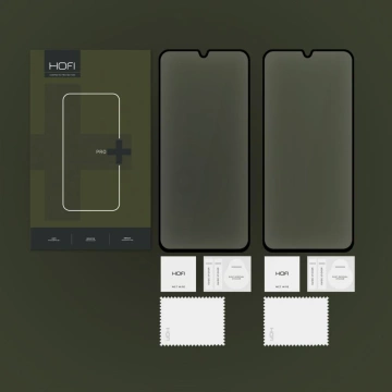 Hofi Glass Pro 2-balení tvrzeného skla pro Samsung Galaxy M15 5G Black