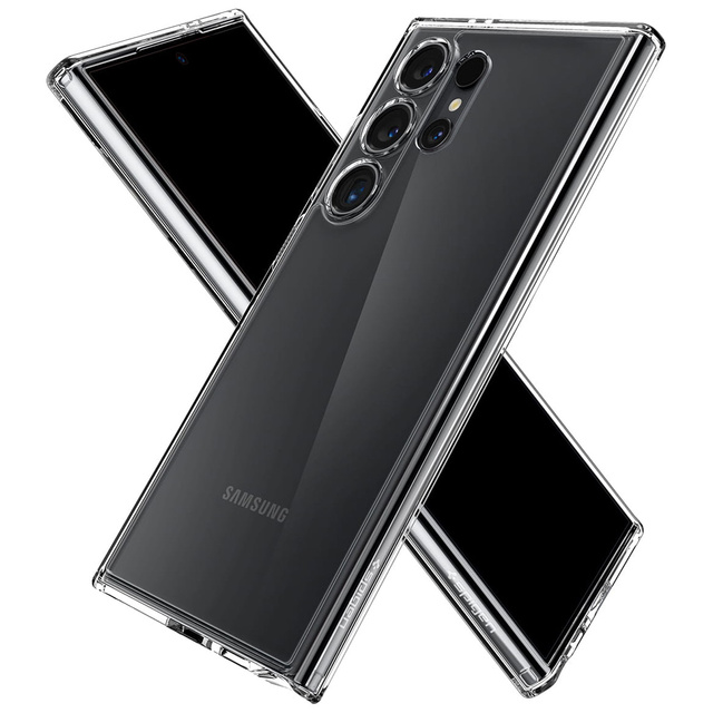 Etui Spigen Ultra Hybrid pre Samsung Galaxy S24 Ultra Crystal Clear