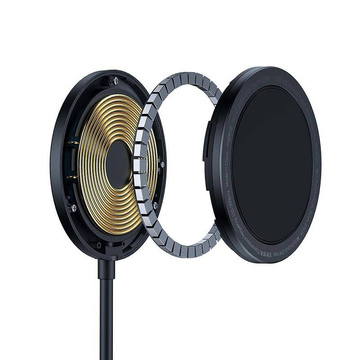 Тримач бездротового індукційного зарядного пристрою Baseus Magnetic stand for MagSafe 15W Black