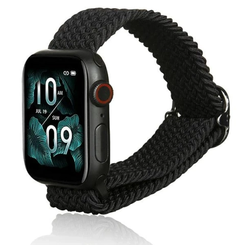 Beline Textile smartwatch strap for Apple Watch 42/44/45/49mm black/black