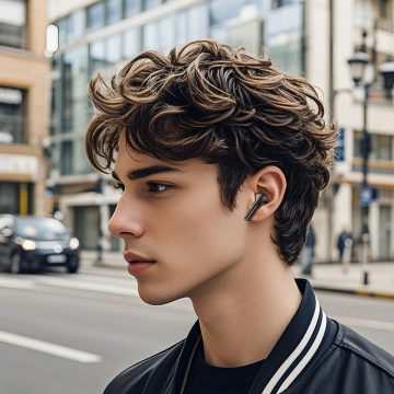 HOCO Wireless Bluetooth Headphones TWS EQ15 Black