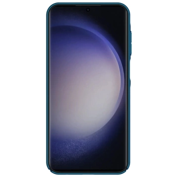 Puzdro Nillkin Super Frosted Shield pre pevný kryt Samsung Galaxy A15 5G - modré