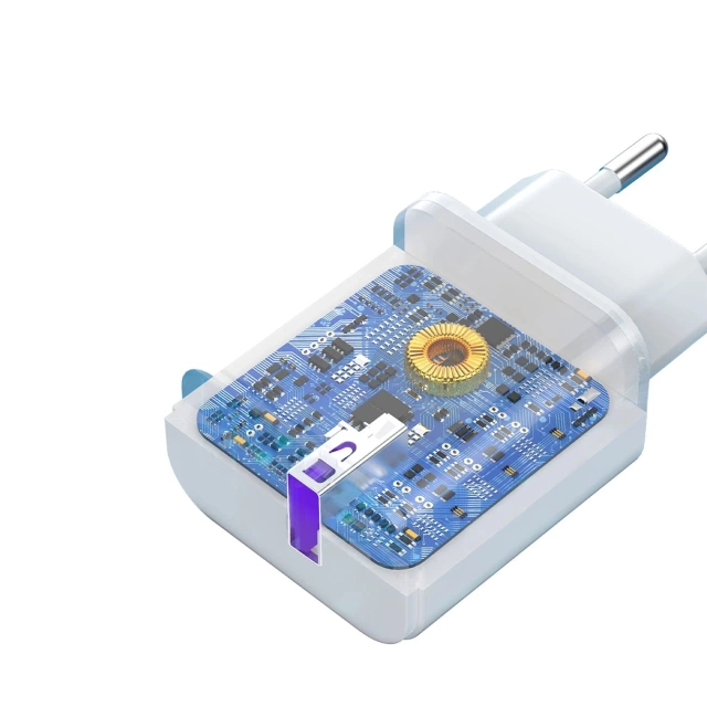 Ładowarka Dudao A20EU 18W USB-A Quick Charge 3.0 Biała