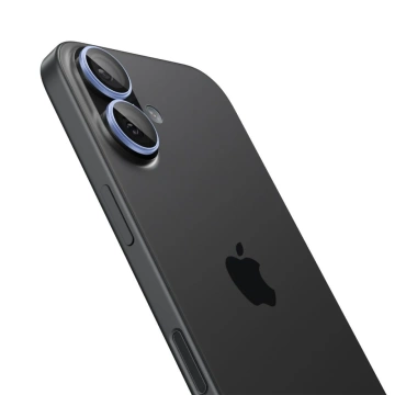 Osłona Aparatu Spigen Optik Pro Glas.TR EZ Fit iPhone 16 17 Blue 2-Pack
