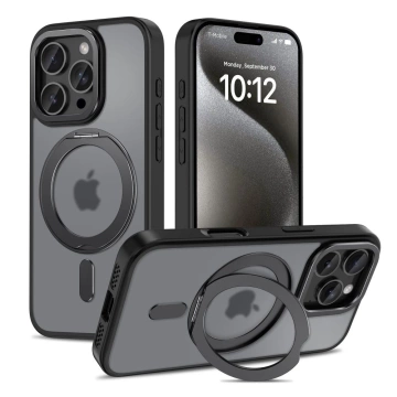TECH-PROTECT MAGRING MAGSAFE IPHONE 16 PRO МАТОВИЙ ЧОРНИЙ