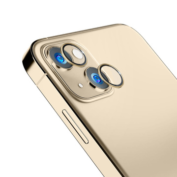 3mk Lens Protection Pro phone lens protector for Apple iPhone 14 Plus Gold