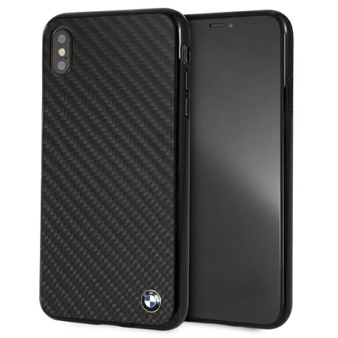 BMW BMHCI65MBC hardcase protective phone case for Apple iPhone Xs Max black/black Siganture-Carbon