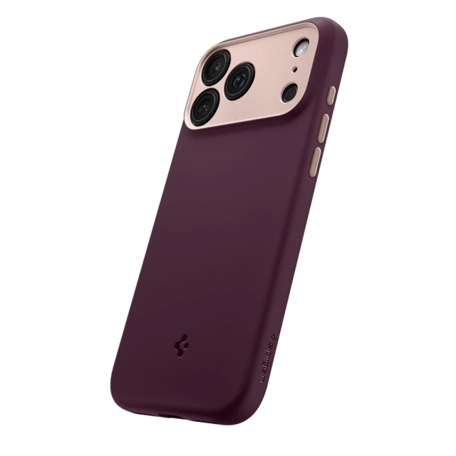 Etui Ochronne do iPhone 17 Pro Max Spigen Nano Pop Mag MagSafe Burgundy Bean