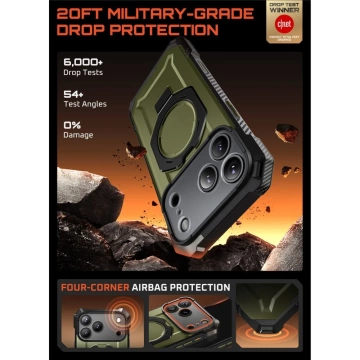 Etui Supcase UB Grip Mag MagSafe do iPhone 17 Pro Max, Guldan