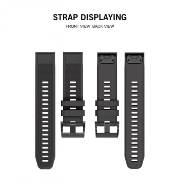Smooth garmin fenix 5 / 6 / 6 pro / 7 black