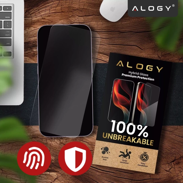 Hybridné sklo pre Realme 11 Pro 5G / Pro Plus Ochranný kryt obrazovky Alogy Flexi Glass 9H Case Friendly Plochý kryt obrazovky