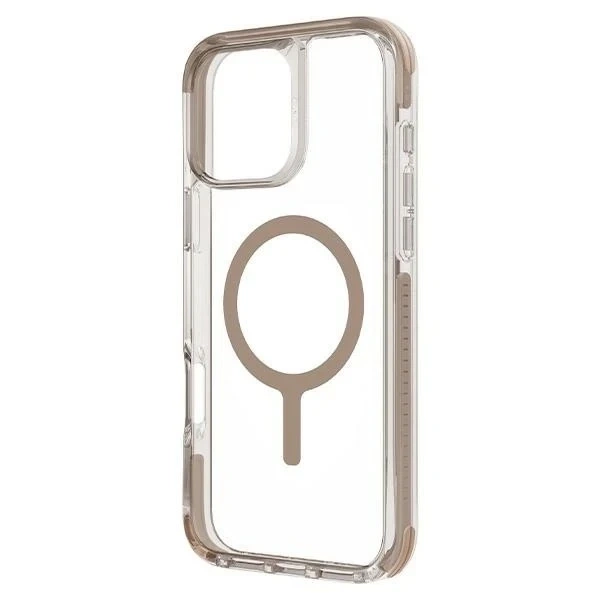Etui UNIQ Combat pro iPhone 16 Pro 6,3" Magclick Charging Złoty/Taupe Gold