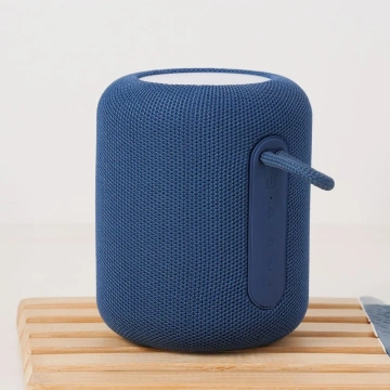 HOCO HC30 Bluetooth reproduktor 5W RGB LED modrý prenosný