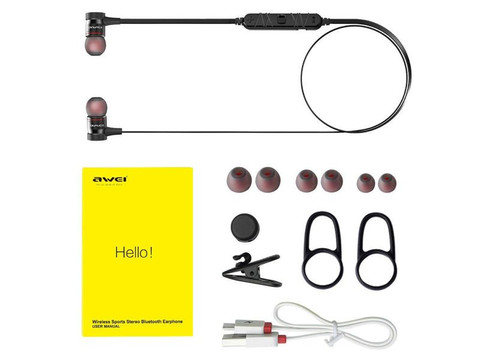 Bezdrôtové športové slúchadlá Awei A920BL Black