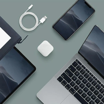 UNIQ Nástěnná nabíječka Verge Pro 66W Gan USB-C bílá/cloud bílá