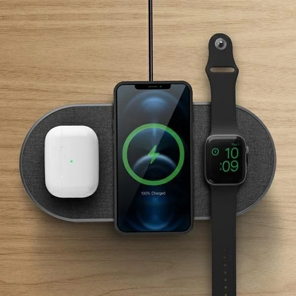 UNIQ puzdro Heldro iPhone 12 mini 5,4 "čierne / polnočné čierne Antimikrobiálne