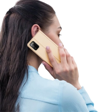 Dux Ducis Skin Pro Holster Cover Flip Cover для Samsung Galaxy A03s золото