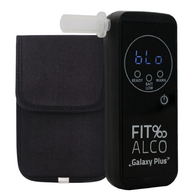 FITalco Galaxy Plus dechový analyzátor s platinovým elektrochemickým senzorem, elektrochemický, černý