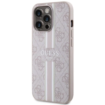 Etui Guess GUHMP13XP4RPSP pro iPhone 13 Pro Max 6,7" pevný obal 4G Printed Stripes MagSafe