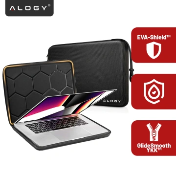 ETUI POKROWIEC TORBA DO LAPTOP 13 14 / TWARDA MACBOOK AIR PRO M1 M2 M3 M4
