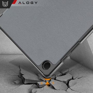 Puzdro pre Samsung Galaxy S24 pancierové Slide Case Ring puzdro ochrana fotoaparátu Camshield Alogy čierne