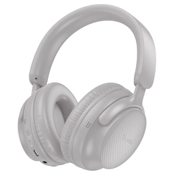 Hoco W53 Plus Bluetooth 5.4 – čierne slúchadlá cez uši s ANC, 90 hodín prehrávania