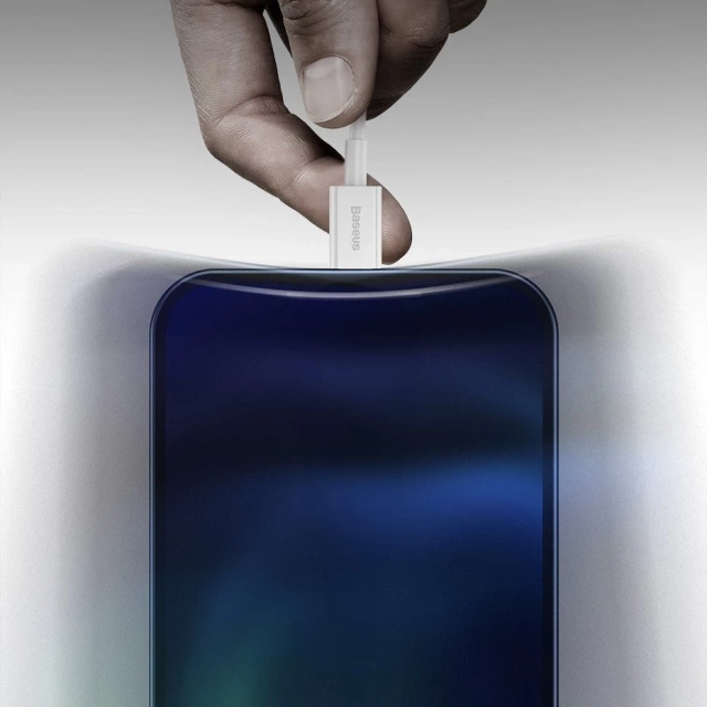 Baseus Superior kábel USB - Lightning 2,4A 2 m Niebieski (CALYS-C03)