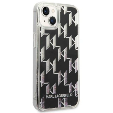 Etui Karl Lagerfeld KLHCP14MLMNMK pro iPhone 14 Plus 6,7" pevné pouzdro Liquid Glitter Monogram