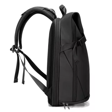 Bange Waterproof Backpack for Laptop 15.6" City Travel 45x30x16 cm for Work Airplane Men's Women's with USB Port Black