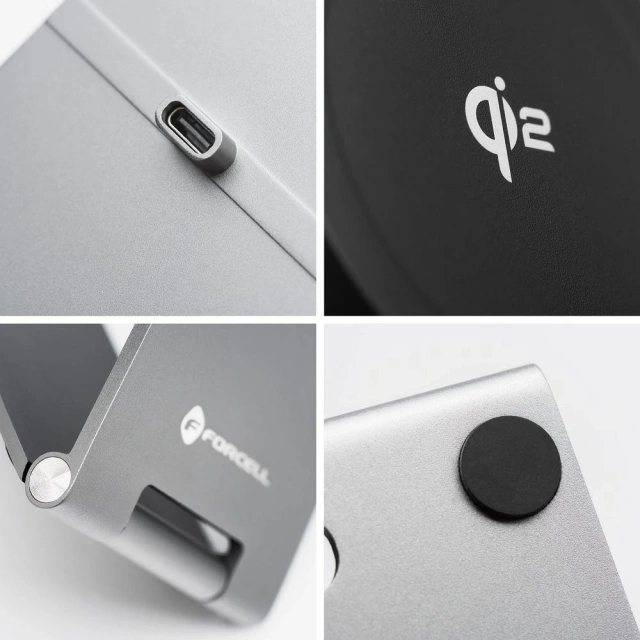 Flip Charge Qi2 MagSafe 15W USB-C Aluminum Inductive Charger