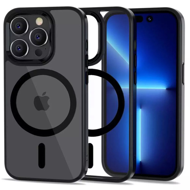 Etui ochronne Magmat MagSafe obudowa na telefon do Apple iPhone 14 Pro Matte Black