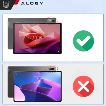 Захисний чохол для планшета Lenovo Tab P12 12.7 TB-370, чохол Alogy Book Cover Case Gray