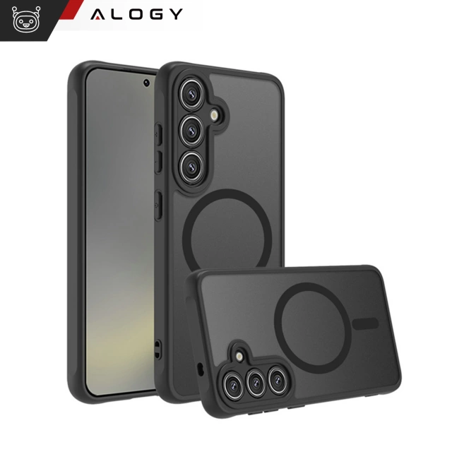 Чохол для Apple iPhone 16 Pro Max Alogy Anti-Shock Hybrid Case for MagSafe Transparent