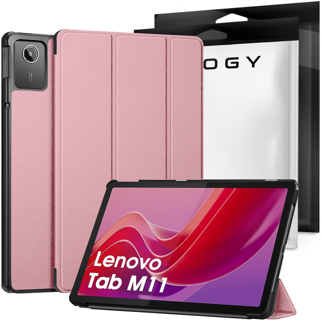 Чохол для Lenovo Tab M11 10.95" TB330FU / TB330XU / TB331FC Book Case Cover with Flip Housing Case Sleeve Alogy Pink Glass Stylus